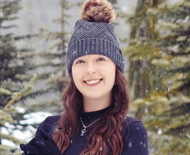 Picture of Taylor Shuttleworth in nature.