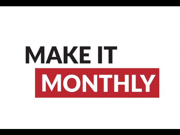 The Make It Monthly logo. 